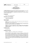 Composition Propriétés et caractéristiques Mode d`emploi