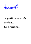 Aquarius, mode d`emploi