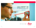 Leica DISTO&trade; A3 - Leica Geosystems