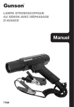 Lampe stroboscopique.