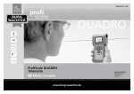 ProfiScale QUADRO T&eacute;l&eacute;m&egrave;tre Mode d`emploi - Burg