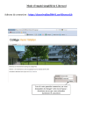 Mode d`emploi simplifié de Liberscol Adresse de connexion : https