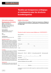 Taxe de transparence en Belgique («taxe Caïman») : mode d`emploi