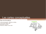 La carte conceptuelle