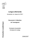 Document du maître 2006-2007