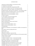 LISTE DES STAGES L`&eacute;laboration des demandes budg&eacute;taires