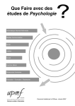 Que Faire avec des études de Psychologie