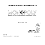 Monopoly - Manuel (Fran&ccedil;ais)
