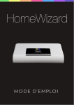 HomeWizard Mode D`emploi