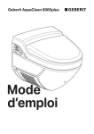 Mode d`emploi - Geberit AquaClean