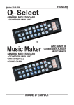T&eacute;l&eacute;chargez le mode d`emploi du syst&egrave;me MUSIC MAKER