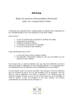 AG-Coop Mode d`emploi - F&eacute;d&eacute;ration nationale des soci&eacute;t&eacute;s