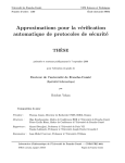 Approximations pour la vérification automatique de protocoles de