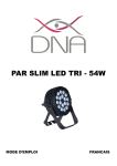 PAR SLIM LED TRI - 54W
