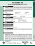 Vandex BB 75 - Euclid Chemical