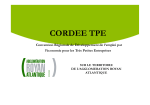 PRESENTATION cordee tpe MODE D EMPLOI