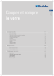 Couper et rompre le verre - Glas