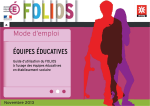 Mode d`emploi ÉQUIPES ÉDUCATIVES - Académie d`Orléans