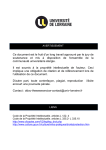 Ce document est le fruit d`un long travail approuv&eacute; par le jury de