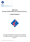 R&eacute;f&eacute;rentiel Chambre d`H&ocirc;tes Offices de Tourisme de France
