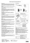 Mode d`emploi de Infra Garde 200&deg; LED