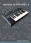 le bass station ii en d&eacute;tail