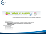 Kit magasin « Zéro rupture : mode d`emploi »