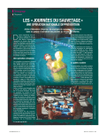 LES &laquo; JOURN&Eacute;ES DU SAUVETAGE &raquo; - Vert