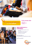 MODE D`EMPLOI DE LA CONFÉRENCE 25, 26 novembre 2015