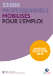 Rapport annuel 2013 - Rapport annuel 2014 – Pôle emploi
