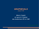 Mode d`emploi de GRAPHEVALS