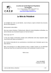 La lettre n°88 - Comité régional d`équitation de Bretagne