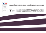 qualit&eacute; architecturale des b&acirc;timents agricoles