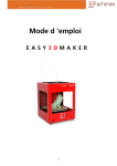 Easy3dMaker manual