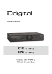 C1X (1x DVB-C) Récepteur câble HD (DVB