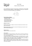 Mode d`emploi Num&eacute;ro de r&eacute;f&eacute;rence TR