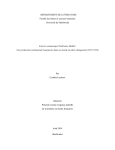 D&Eacute;PARTEMENT DE LITT&Eacute;RATURE Facult&eacute; des lettres et sciences
