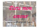 Paris - mon amour