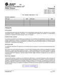 Syst&egrave;mes SYNCHRON CX K Mode d`emploi Potassium