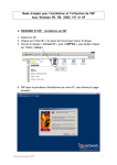GUIDE EMPLOI PGP