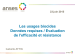 Efficacité - Helpdesk Biocides