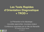 Test Rapide d`Orientation Diagnostique