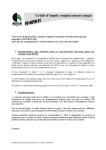 Cr&eacute;dit d`imp&ocirc;t remplacement cong&eacute;s