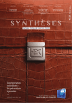 Lire Synthèses n°110