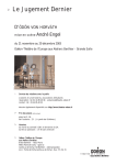Le Jugement Dernier - Od&eacute;on, th&eacute;&acirc;tre de l`Europe