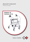 Bischoff & Bischoff Mode d`emploi Rollator B Rollator B XL