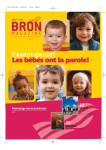 L`avant-garde! Les b&eacute;b&eacute;s ont la parole!