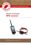 Mode d`emploi MPS receiver