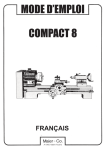 EMCO Compact 8 manuel bis