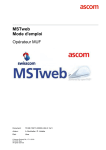 Le lien s`ouvre dans une nouvelle fenêtre•MSTweb Mode d`emploi